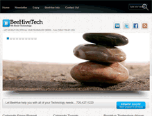 Tablet Screenshot of beehivetech.com